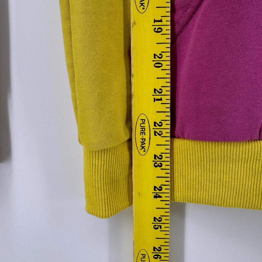 Moriah Elizabeth Hoodie Small Yellow Brown Grateful Monkey Juniper Cupcake Ragla - Picture 5 of 7